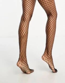 Ann Summers Giant Fishnet Tights In Black For Women -Ann Sum Wear Shop 203977585 4