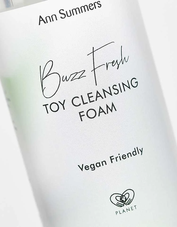 Ann Summers Buzz Fresh Toy Cleansing Foam For Unisex No Colour 3 Ann Summers Buzz Fresh Toy Cleansing Foam For Unisex No Colour - Image 3