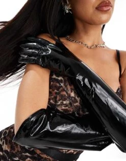 Ann Summers PU Gloves In Black - BLACK For Women -Ann Sum Wear Shop 205414447 4