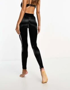 Ann Summers High Gloss PU Leggings In Black For Women -Ann Sum Wear Shop 205414645 3