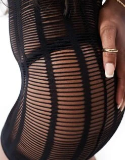 Ann Summers Alyssa Cutout Detail Dress In Black - BLACK For Women -Ann Sum Wear Shop 206079753 3