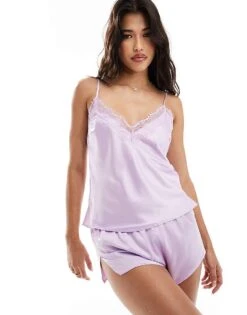 Ann Summers Cerise Cami Set In Lilac For Women -Ann Sum Wear Shop 206079952 1 lilac 1