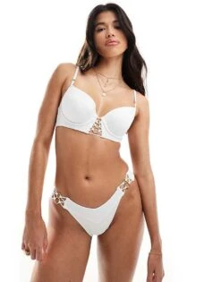 Ann Summers Miami Dreams Bikini In White