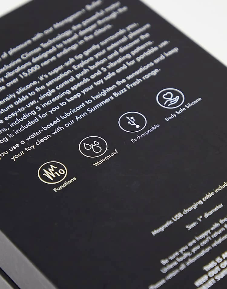 Ann Summers Moregasm Boost Bullet Vibrator For Unisex No Colour 4 Ann Summers Moregasm Boost Bullet Vibrator For Unisex No Colour - Image 4