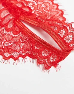 Ann Summers Unwrap Me Babydoll With Crotchless Thong In Red - RED For Women -Ann Sum Wear Shop 206344470 4