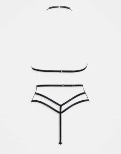 Ann Summers Liberty Crotchless Body In Black/red For Women -Ann Sum Wear Shop 207219618 3