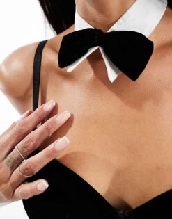 Ann Summers Tuxedo Bunny In Black - BLACK For Women -Ann Sum Wear Shop 207241854 4