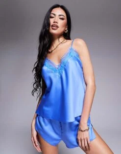 Ann Summers Cerise Cami Set In Blue For Women -Ann Sum Wear Shop 207241993 1 blue 1