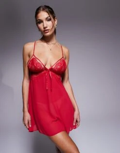 Ann Summers Enchanting Chemise In Red For Women