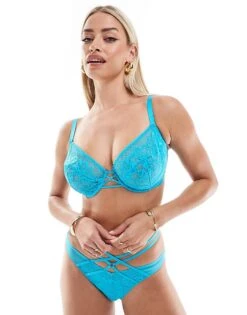 Ann Summers Lasting Lover Fuller Bust Set In Blue -Ann Sum Wear Shop 207279277 1 blue 1