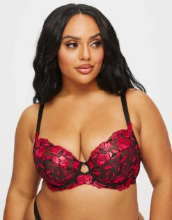 Ann Summers The Hero Full Support Non Padded Bra In Black/red For Women -Ann Sum Wear Shop 207325595 1 blackred 1