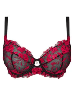 Ann Summers The Hero Full Support Non Padded Bra In Black/red For Women -Ann Sum Wear Shop 207325595 4