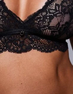 Ann Summers Sexy Lace Non Pad Bralette Black - BLACK For Women -Ann Sum Wear Shop 207562203 4