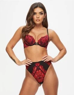Ann Summers Nightfall Set In Red