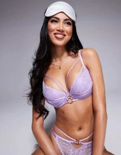 Ann Summers Compelling Padded Plunge Bra In Lilac For Women 9 Ann Summers Compelling Padded Plunge Bra In Lilac For Women -Ann Sum Wear Shop 207691558 1 lilac 1