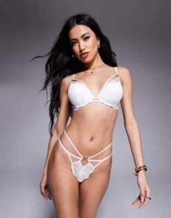 Ann Summers Lovers Lace String Thong In White For Women -Ann Sum Wear Shop 207691630 3 1
