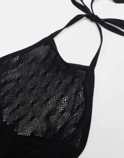 Ann Summers Sweet Surprise Crotchless Body In Black For Women -Ann Sum Wear Shop 207692176 3