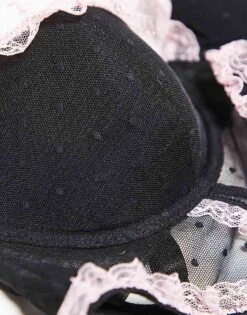 Ann Summers Locked On Love Body Crotchless In Black/pink - BLACK For Women -Ann Sum Wear Shop 207755325 3