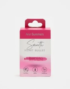Ann Summers Heart Print Bullet Vibrator For Unisex No Colour