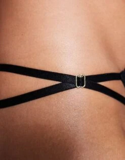 Ann Summers Sexy Lace String Thong In Black - BLACK For Women -Ann Sum Wear Shop 207859233 3