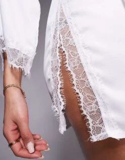 Ann Summers Cherryann Robe In Ivory For Women -Ann Sum Wear Shop 207916844 3