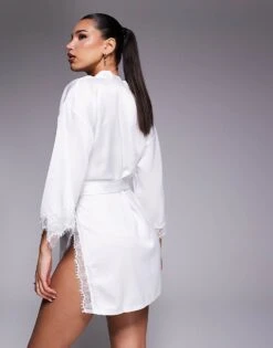 Ann Summers Cherryann Robe In Ivory For Women -Ann Sum Wear Shop 207916844 4