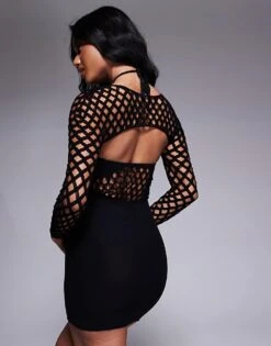 Ann Summers Valentines Ashton Dress In Black For Women -Ann Sum Wear Shop 207942480 3