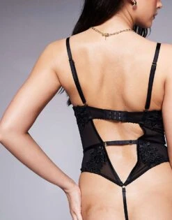 Ann Summers Valentines Irreplaceable Non-padded Body In Black For Women -Ann Sum Wear Shop 207996405 3