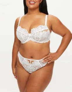 Ann Summers The Icon Fuller Bust Non Padded Balcony Bra In White For Women 7 Ann Summers The Icon Fuller Bust Non Padded Balcony Bra In White For Women -Ann Sum Wear Shop 207996442 3