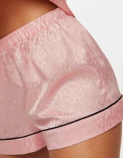 Ann Summers Signature Satin Pj Set In Pink For Women -Ann Sum Wear Shop 208001665 3