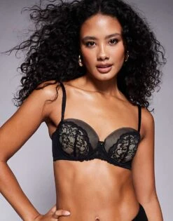 Ann Summers Sexy Lace Padded Multiway Bra In Black For Women