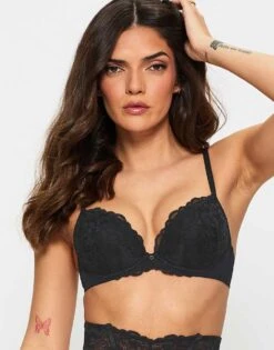 Ann Summers Sexy Lace Padded Plunge 2 Pack In Black For Women -Ann Sum Wear Shop 208084006 4