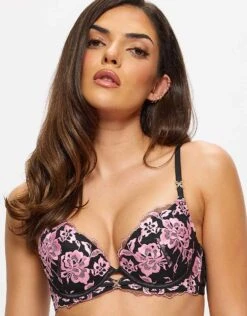 Ann Summers Endless Attraction Padded Plunge Bra In Pink For Women -Ann Sum Wear Shop 208111873 4