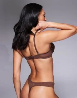 Ann Summers Sexy Lace Thong In Brown - BROWN For Women -Ann Sum Wear Shop 208188006 2