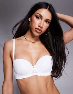 Ann Summers Sexy Lace Padded Multiway Bra In White For Women -Ann Sum Wear Shop 208278765 4