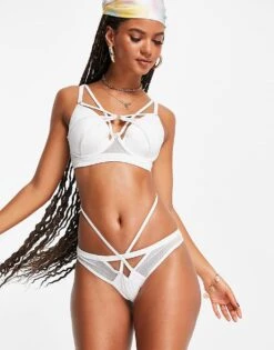 Ann Summers California Dreamin' Bikini Bottom White For Women